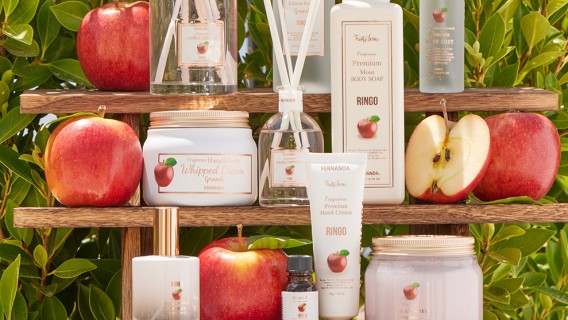秋を彩る、果実感あふれるフレッシュな香り。 2023年新たな「リンゴコレクション」が新登場！