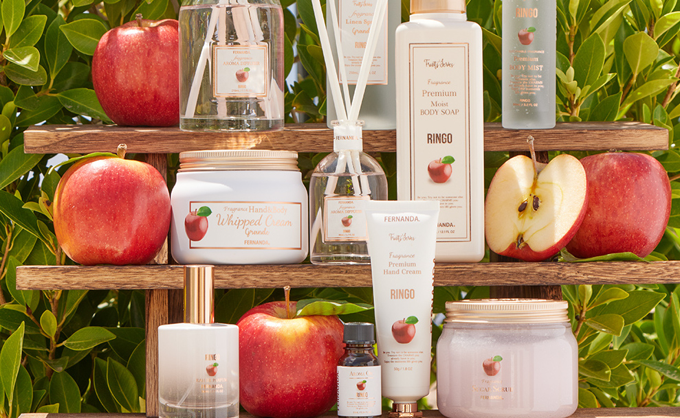 秋を彩る、果実感あふれるフレッシュな香り。 2023年新たな「リンゴコレクション」が新登場！