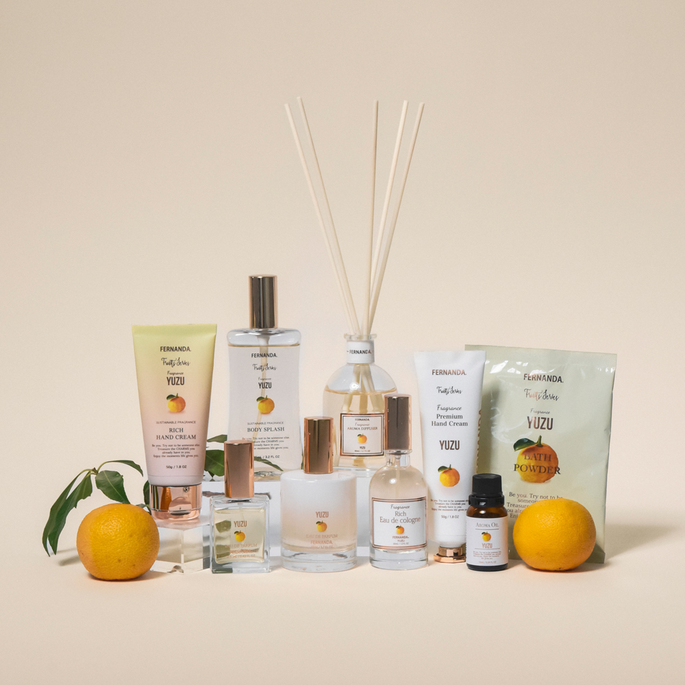 爽やかで奥ゆかしい“ゆず”の香りでほっとひと息リフレッシュ。「ユズ