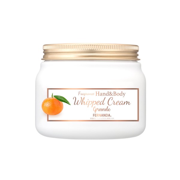 フレグランスハンド＆ボディホイップクリーム グランデ（ミカン