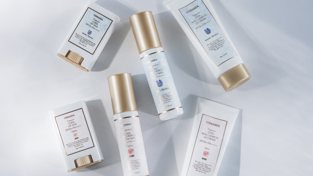 「UVケア コレクション」がひんやりクール仕様に。“モモ”＆“マリアリゲル”の香りで爽やかに登場